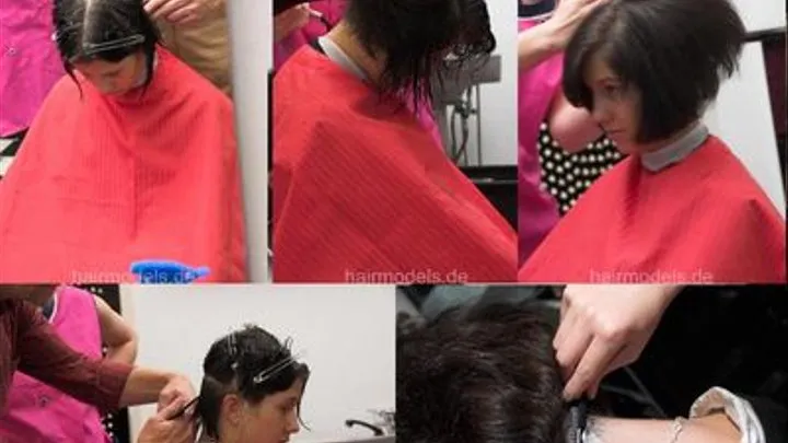 8007 Antonia, cut by step-father and step-mother in mothers salon