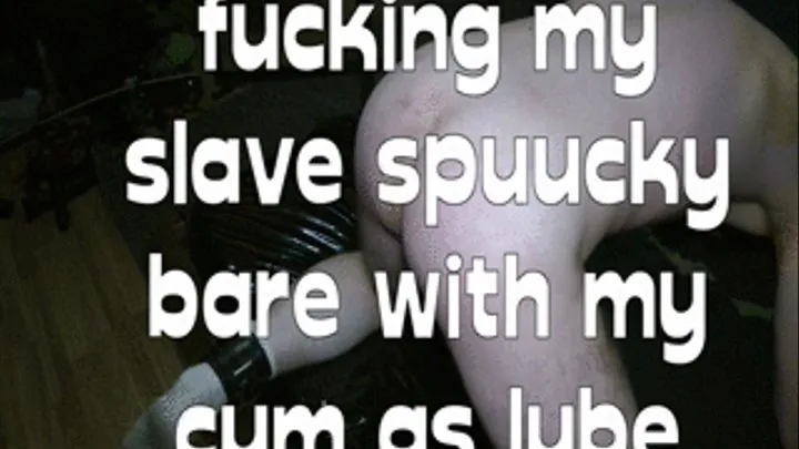 bare fucking with cum as lube