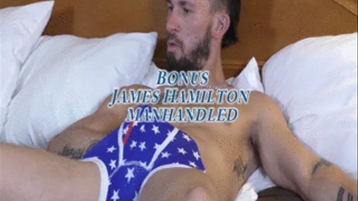 Gay4pay porn star, James Hamilton, gets Manhandled by Fred Sugar