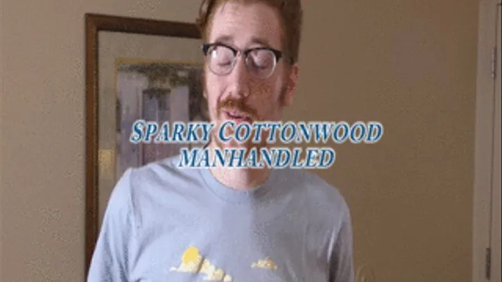 Sparky Cottonwood, hung straight ginger auditions and gets manhandled