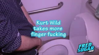 Three finger fucking Kurt Wild