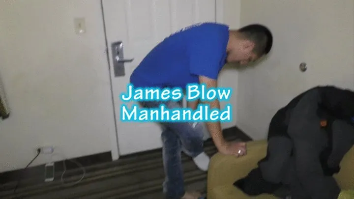 Straight uncut, latino, James Blow gets Manhandled by Fred Sugar