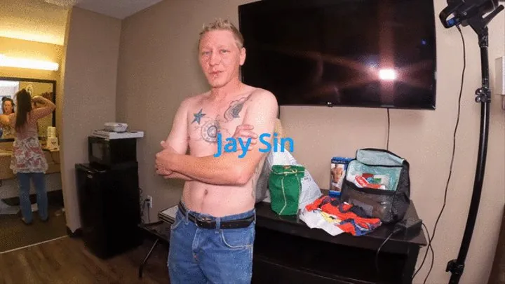 Jay Sin solo jerk off