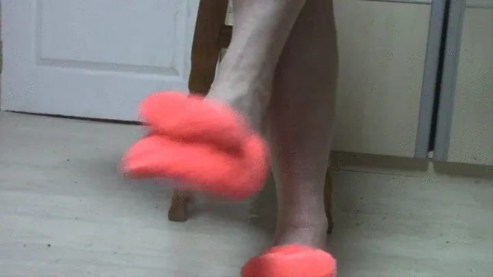 Sexy slippers want to tease and arouse you