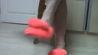 Sexy slippers want to tease and arouse you