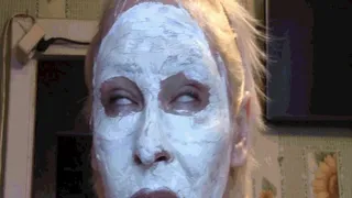 face mask, rolling his eyes 2