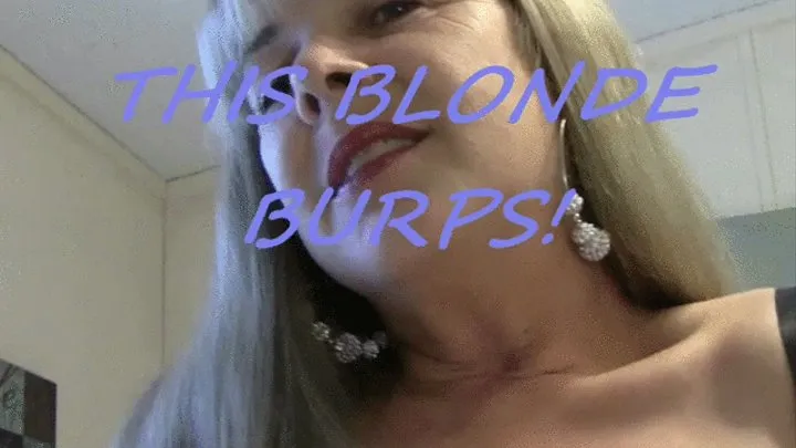 This Blonde Burps