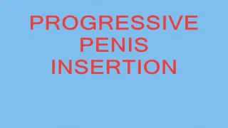 Progresive Penis Insertions