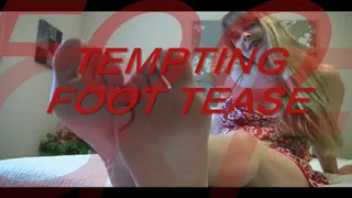 TEMPTING FOOT TEASE