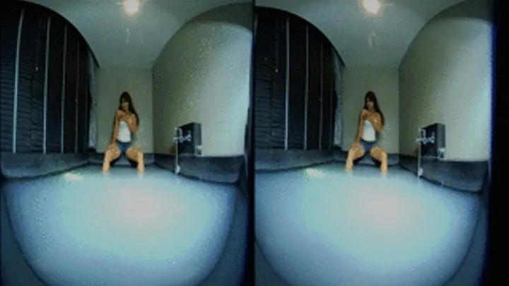 3D- VR Clip - Wet and sexy in a bathtub