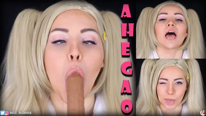 Ann Takamaki - Ahegao Blowjob