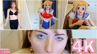 Sailor Moon Comic Con Gloved Handjob