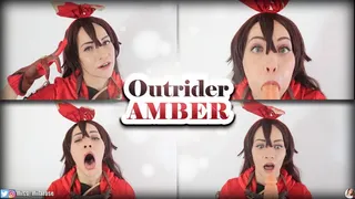 Outrider Amber&#039;s Ahegao Blow Job