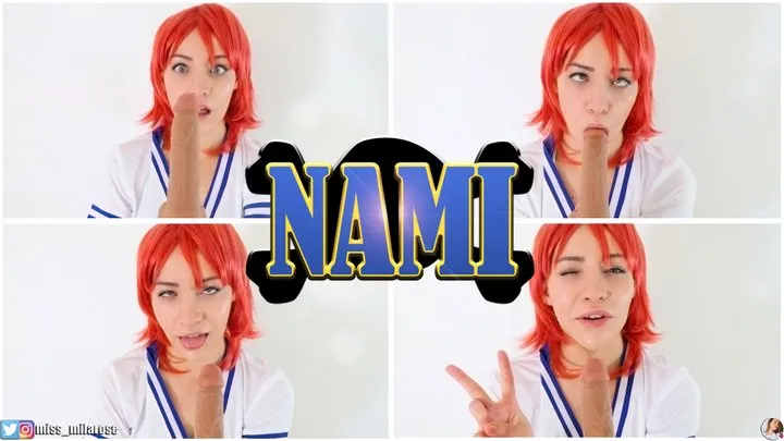 Nami&#039;s Ahegao POV Blowjob