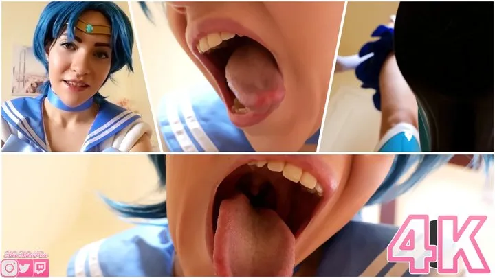 Hungry Giantess: Sailor Mercury Edition