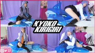 Kyoko Kirigiri Humps Inflatable Dolphin