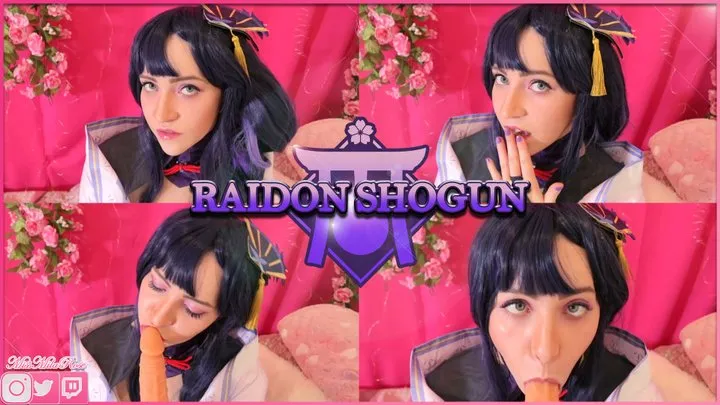 Raidon Shogun&#039;s Ahegao Blowjob