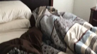 Napping Female Roommate Tickled Soles