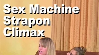 Maitresse Madeline Doms Trisha Uptown Sex Machine & Strapon Climax