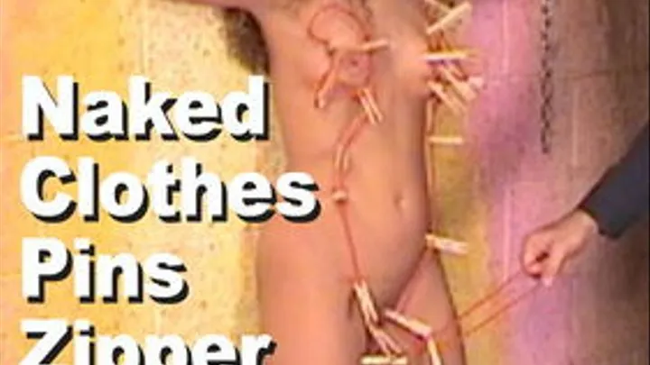 Nicole Redwing & Master Len : Naked Clothespins Zipper