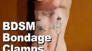 Gia Rossi & Master Hand : BDSM Bondage Clamps Pink
