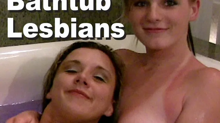 Jen Jazzy & Athena Aegis Bathtub Lesbians