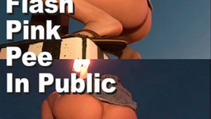 Jenny Hendrix : Flash Pink Pee in Public