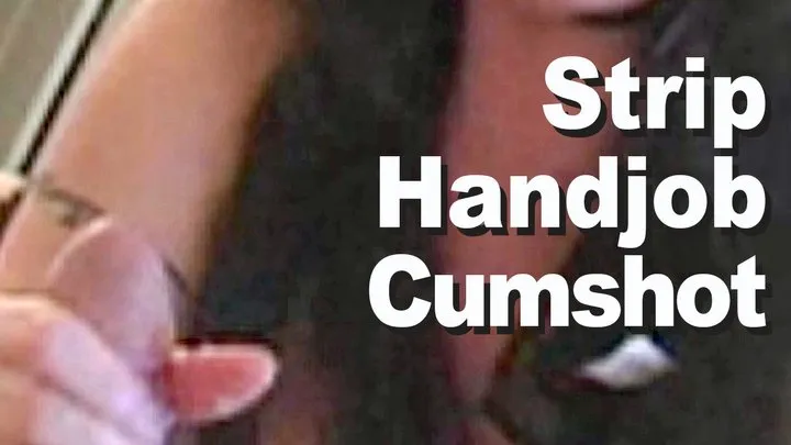 Bliss Bitch & Simon Synister Strip Handjob Cumshot ZY2843