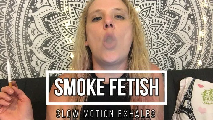 Smoke Fetish Slow Motion Exhales v947