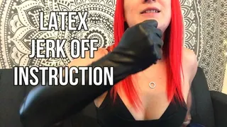 Latex Jerk Off Instruction v1020