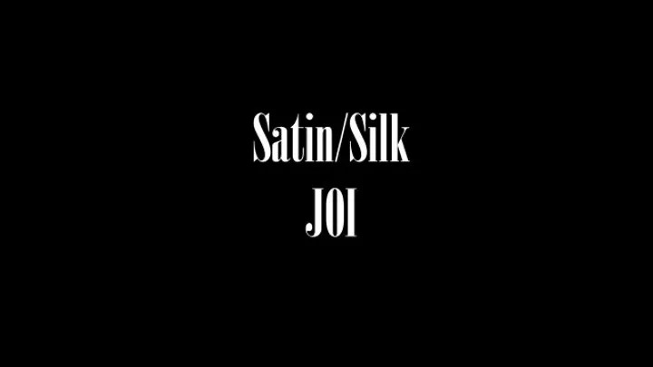 Silky Satin JOI - MP4