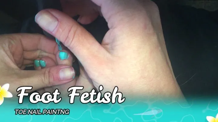 Foot Fetish - Toe Painting v918