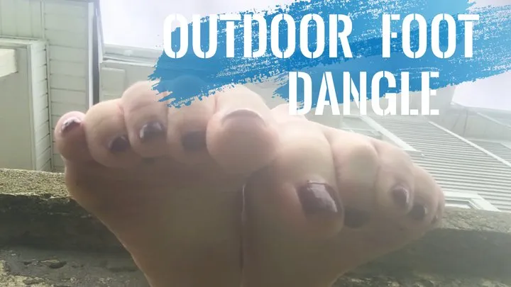 Outdoor Foot Fetish Dangle