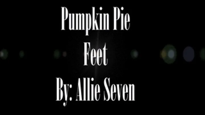 Pumpkin Feet