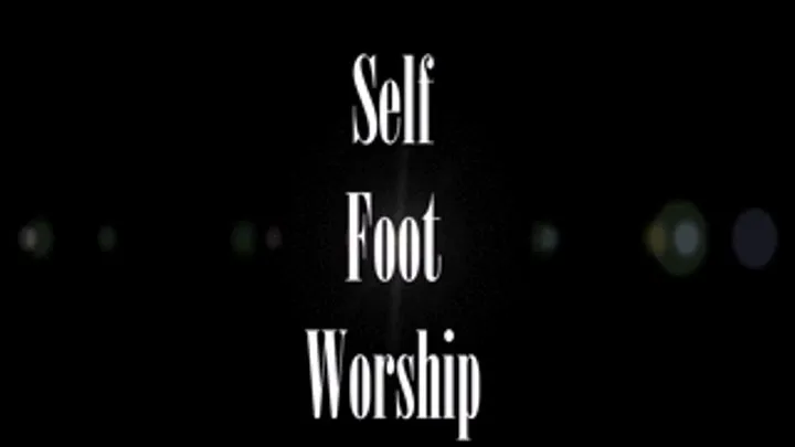 Self Foot Worship