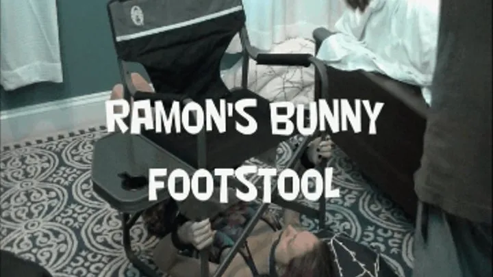 Ramon's Bunny Footstool!