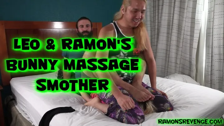 Leo and Ramon's Bunny Massage Smother!