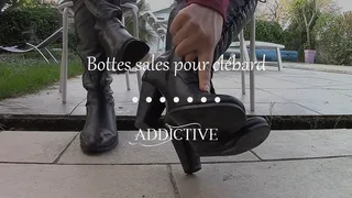 French - Bottes sales pour clébard - Duo Marie