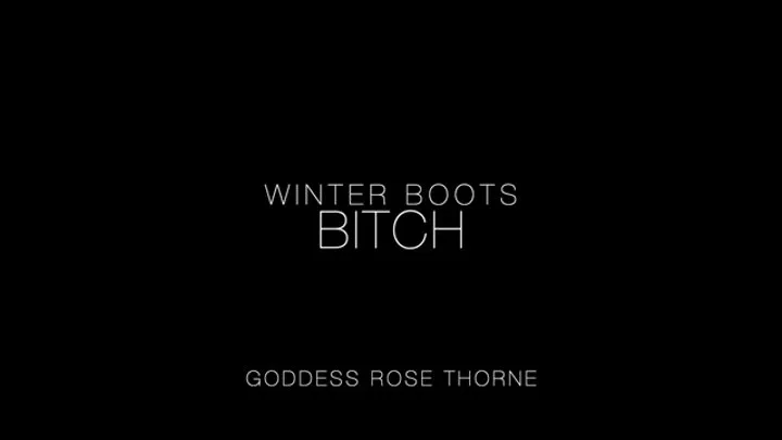 Winter Boots Bitch