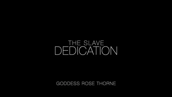 The Slave Dedication