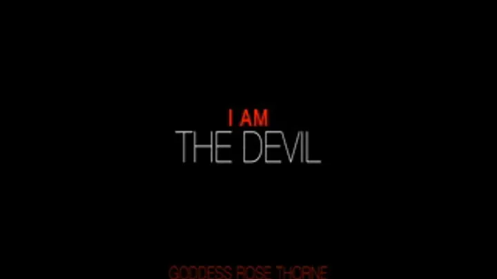 I am The Devil