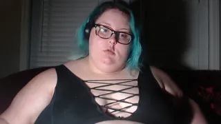 SSBBW Private Cam Belly Show and Standing Up