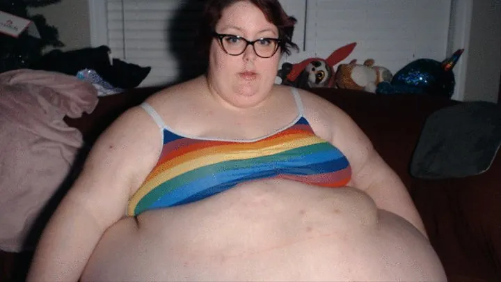 SSBBW Rainbow Shorts Struggle