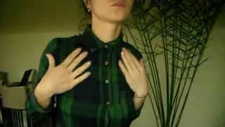 Miss Milena's sexy long neck, I love your Adam's apple,