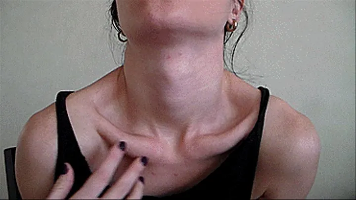 Excitement when I expose my Adam's apple.