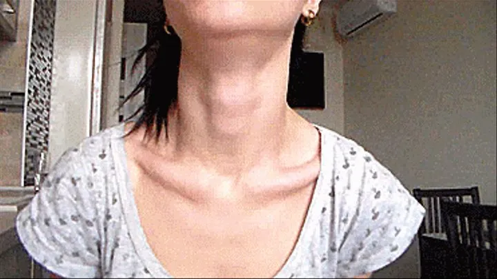 My beautiful neck and Adam's apple