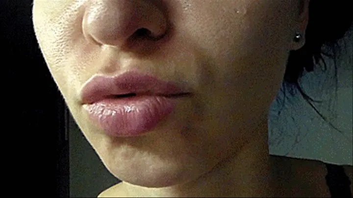 My step-mother-of-pearl lips.