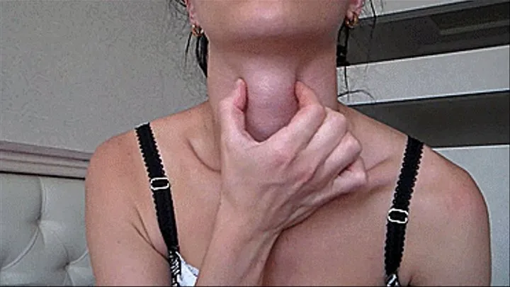 My sexy big Adam's apple.