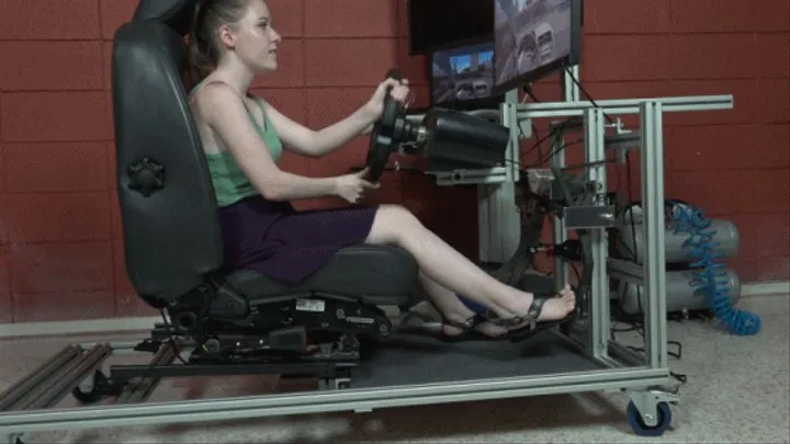 Alice Puts the Pedal to the Metal in the Simulator