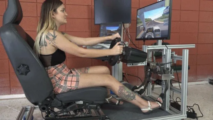 Ayla Takes the Simulator for a Spin